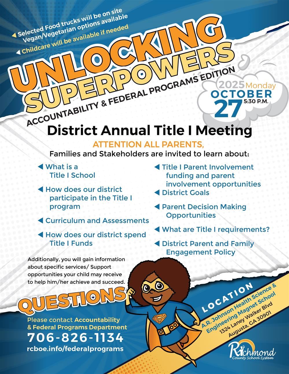 District Annual Title I Meeting